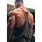 Майка Nebbia Washed Muscle Back Stringer GOLDEN AGE Black 791