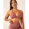 Топ Ryderwear NKD Stonewash Twist Sports Bra - Boysenberry Stonewash