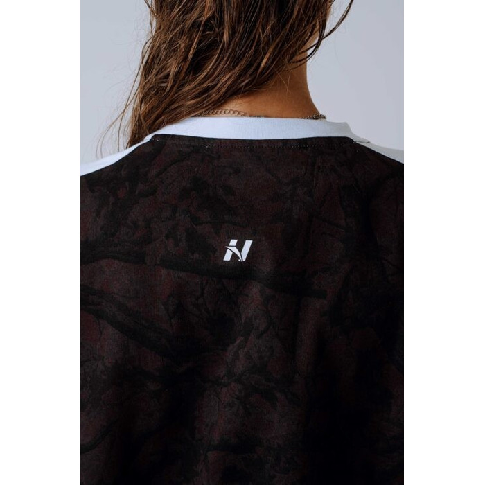 Футболка Nebbia Relaxed Tee POWER Dark Brown Camo 894