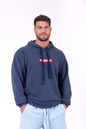 Спортивна кофта Nebbia Red Label hoodie 149 dark blue
