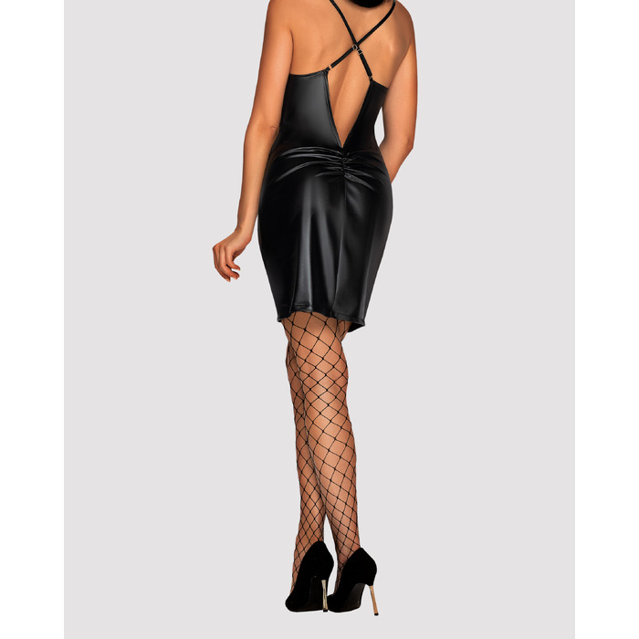 Сукня-мiнi Obsessive Yollanda Чорний S/M