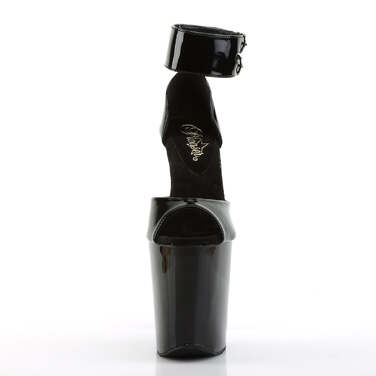 Босоножки Xtreme-875, каблук 8 дюймов, 4-дюймовые босоножкии с PF, черные