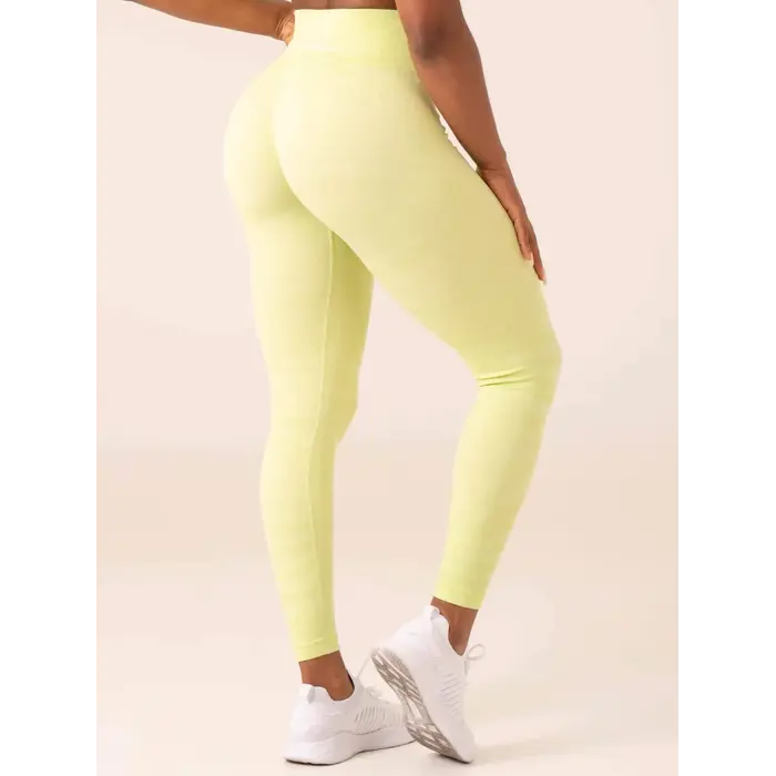 Леггинсы Ryderwear Zebra Seamless Leggings - Lime Zebra