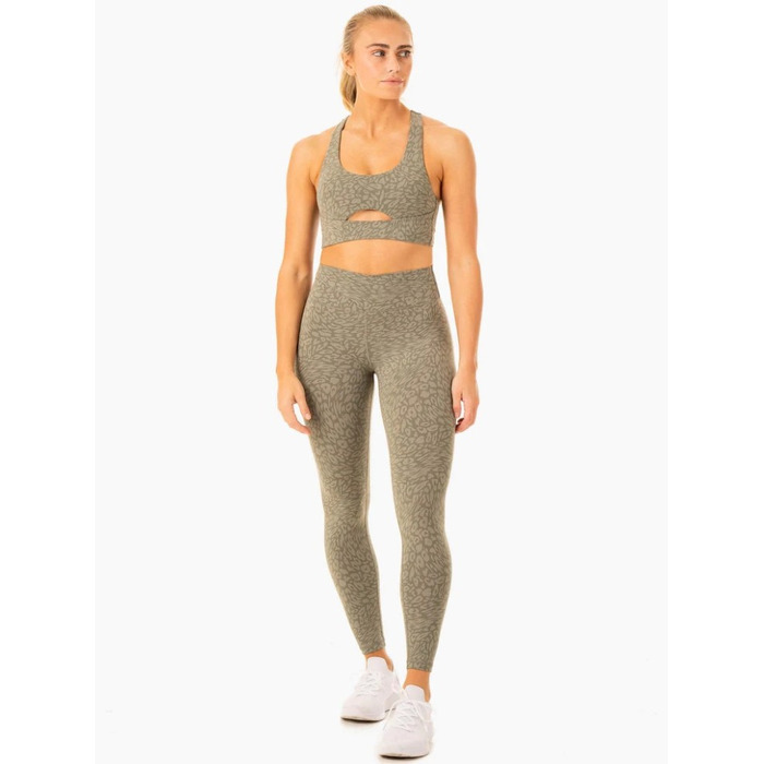 Топ Rotation Sports Bra - Khaki Leopard
