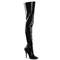 Чоботи Pleaser Boots Seduce-3010, 5 дюймів, прості, чорні