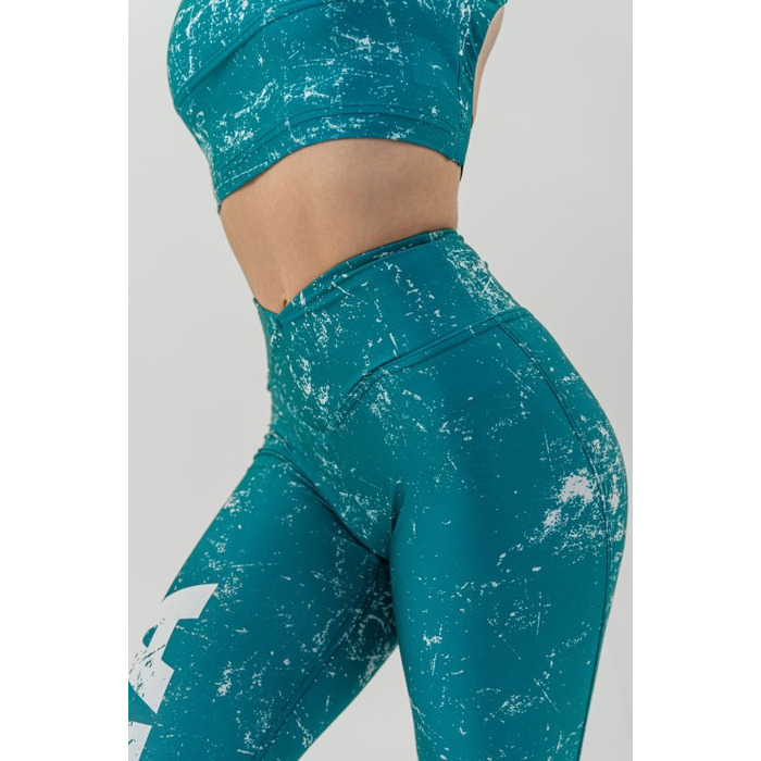 Легінси Nebbia Workout leggings ROUGH GIRL Green 616