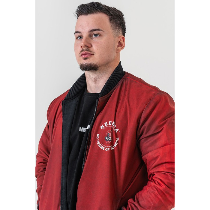 Бомбер Nebbia Washed Men's Bomber Jacket LEGEND Black 794