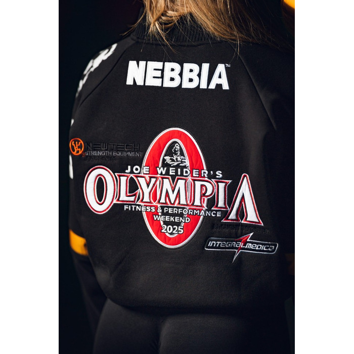 Бомбер Nebbia Women's Olympia Legendary Jacket | Limited Edition 1 of 1000 963 Black