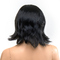 Перука каре з чубчиком Fetish Hair, чорна, 25 см