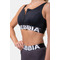 ТОП Nebbia SMART ZIP FRONT SPORTS BRA BLACK 578