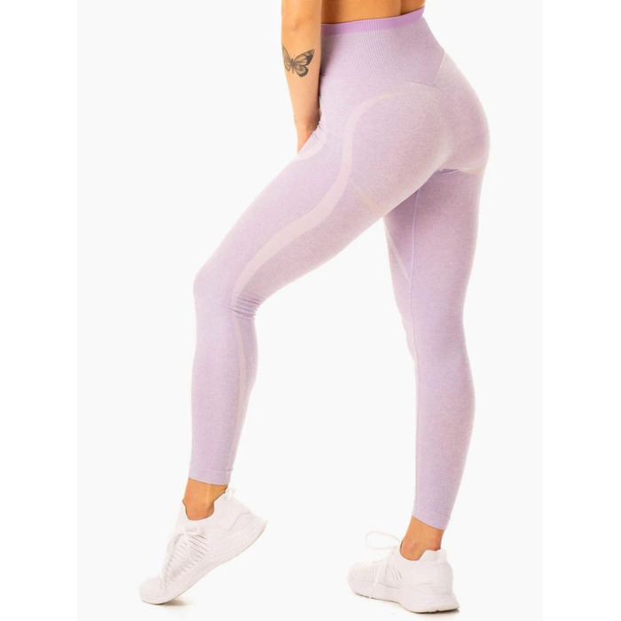 Леггинсы Excel Seamless High Waisted Leggings - Lavender Marl
