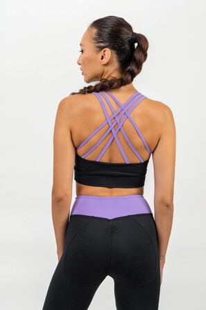 Топ High-Impact Padded Sports Bra SIGNATURE Lila 472 Lilac