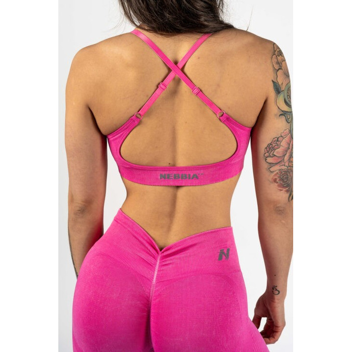 Топ Nebbia Medium-Support Sports Bra TOTALLY SEAMLESS Pink 305