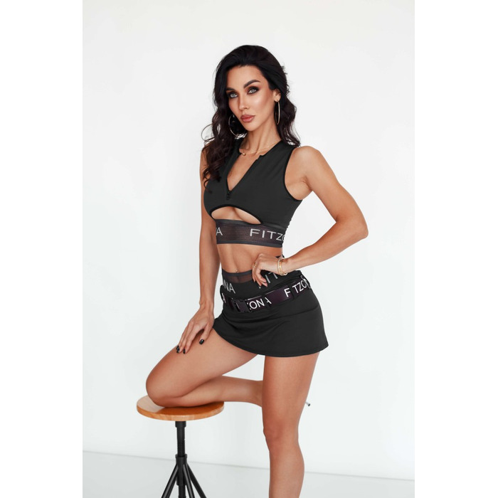 Спідниця Fitzona Short Fitness Black SKTFTZ5496