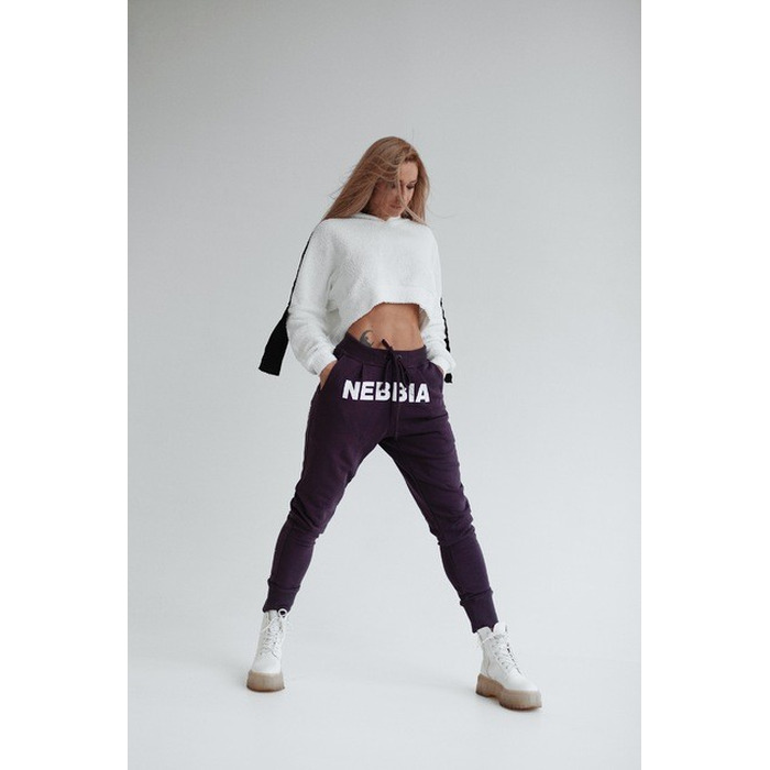 Штани NEBBIA PANTS PUDLO 274 Bordo Bordeaux