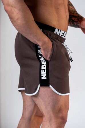 Шорти чоловічі Nebbia Training Shorts HERO Brown 295