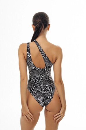 Купальник Nebbia FORTALEZA monokini Zebra White 735