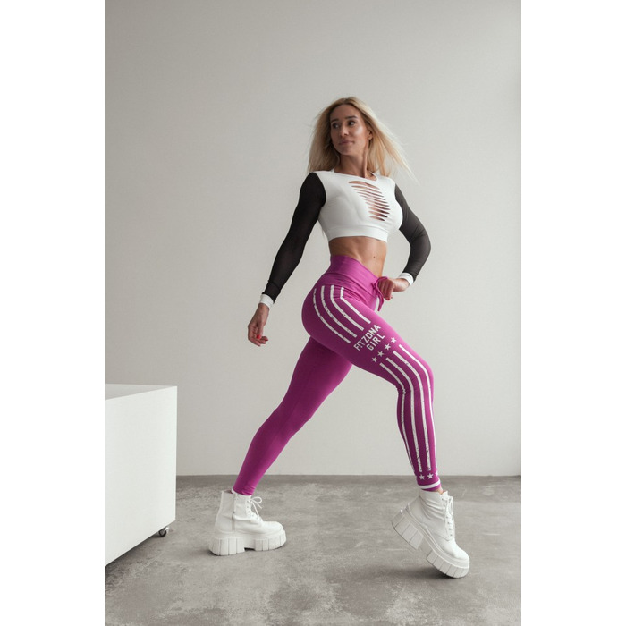 ТОП WHITE TOP WITH TULE LONG SLEEVES