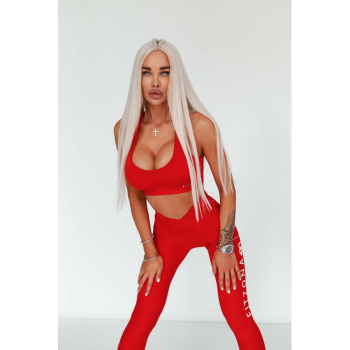 Легінси Fitzona Legging Fitness Red CALFTZ004R