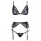 Мереживний комплект Kissable Suspender L/XL